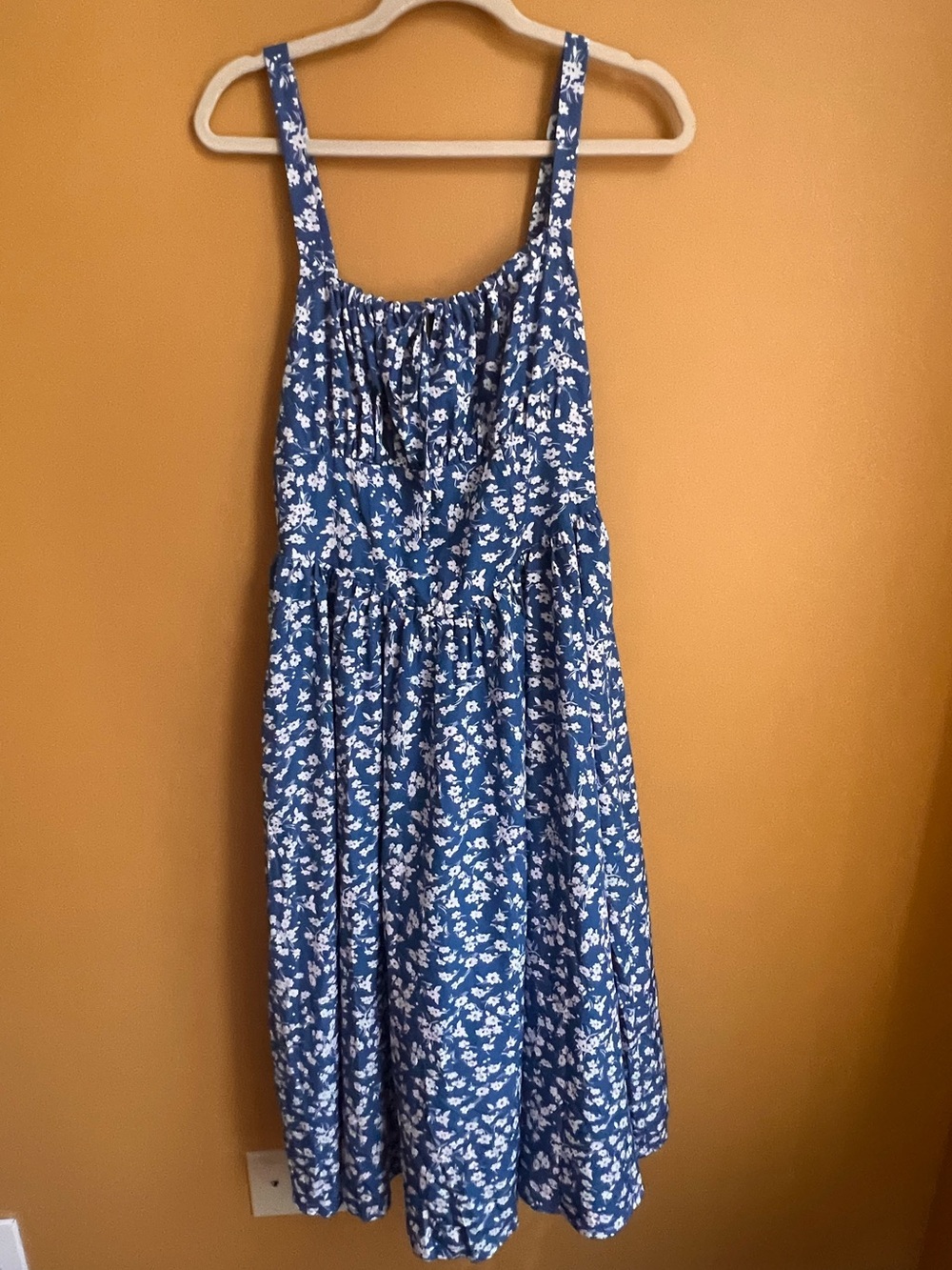 Blue Floral Sundress